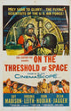 On the Threshold of Space Movie Poster Print featuring cosmic theme