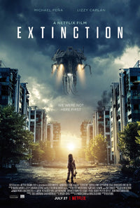 Extinction Movie Poster Print - Sci-Fi Artwork