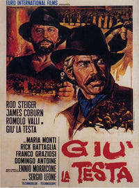 Duck You Sucker Movie Poster Print showcasing iconic film art.