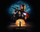 Iron Man 2 Movie Poster Print featuring Tony Stark in action.