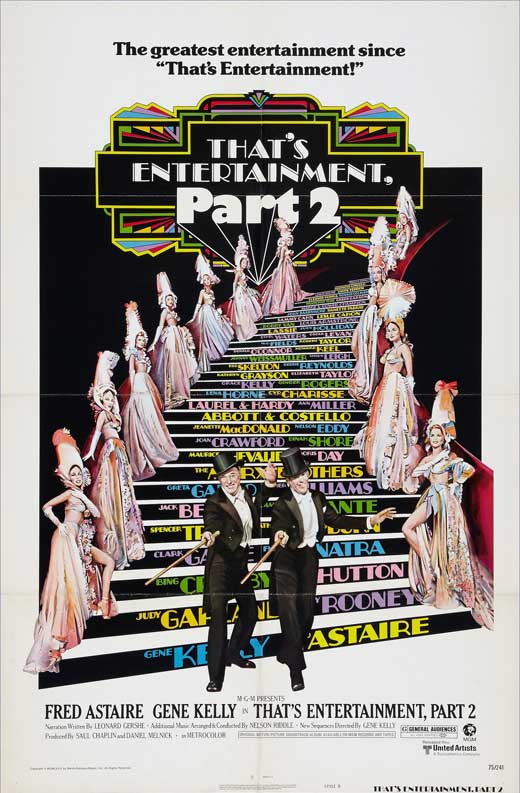 That's Entertainment, Part 2 Movie Poster Print showcasing classic cinema.
