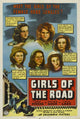 Girls of the Road Movie Poster Print showcasing vintage adventure theme.