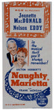 Naughty Marietta Movie Poster Print showcasing classic cinema art.