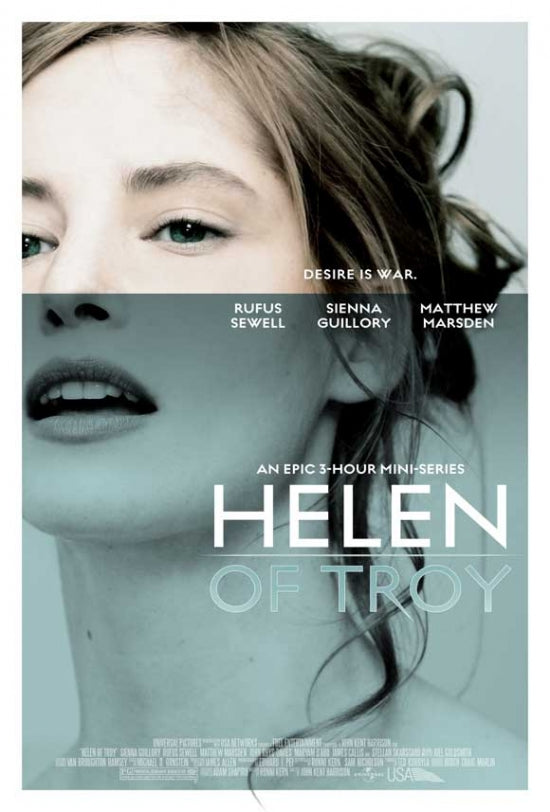 Helen of Troy Movie Poster showcasing the legendary figure in vibrant colors.