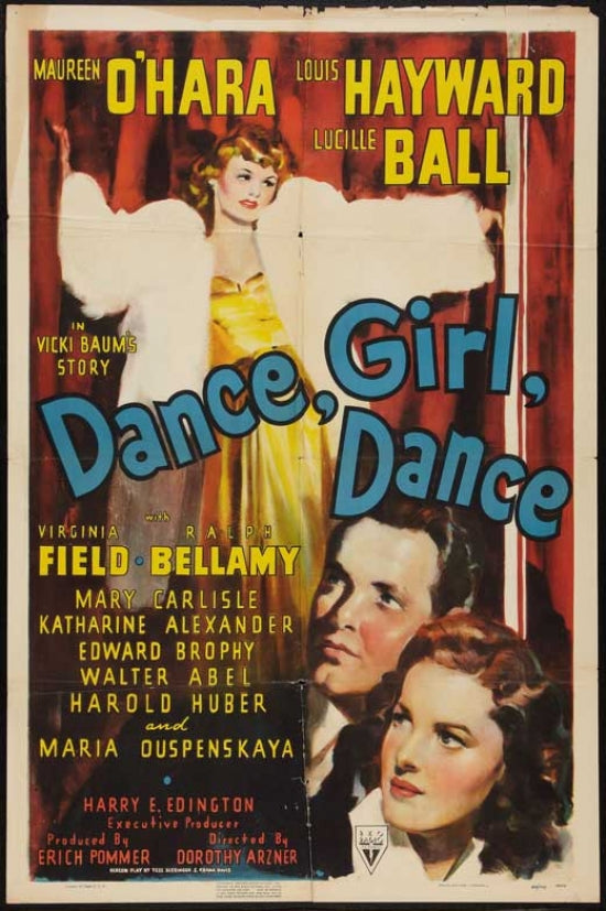 Dance, Girl, Dance Movie Poster - Movie Art Print