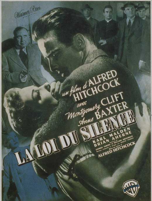 I Confess Movie Poster Print showcasing classic film art.