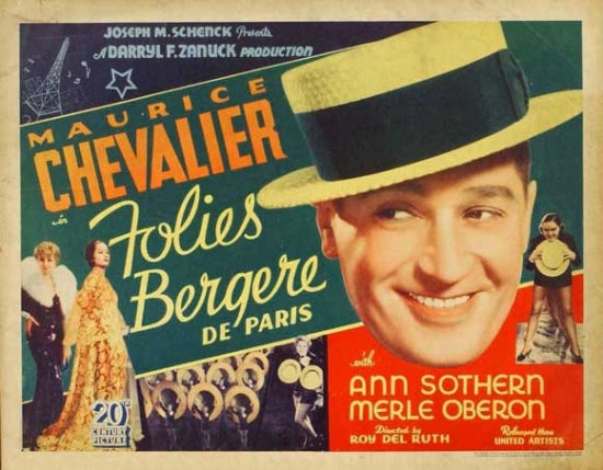 The Man from the Folies Bergere Movie Poster Print
