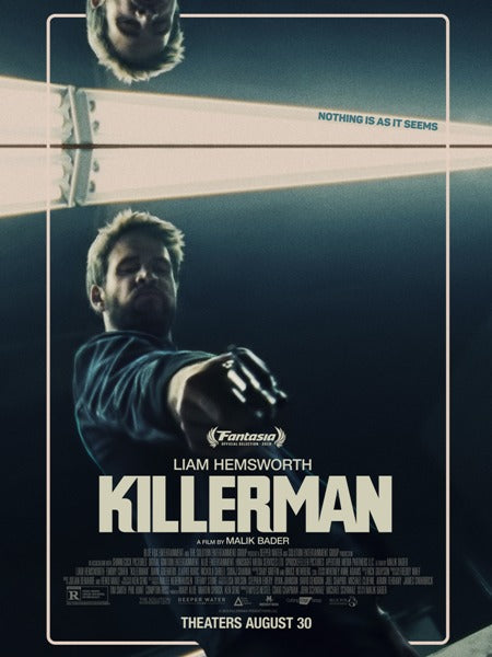 Killerman Movie Poster Print showcasing dramatic film imagery.