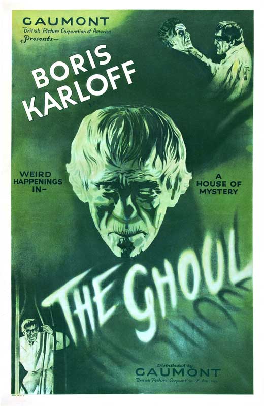 The Ghoul Movie Poster Print showcasing iconic horror imagery.