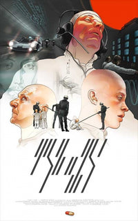 THX 1138 Movie Poster Print showcasing a classic science fiction film.