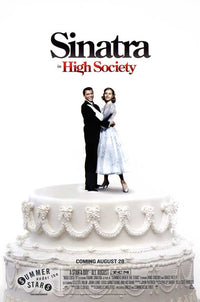 High Society Movie Poster Print showcasing classic cinema elegance.