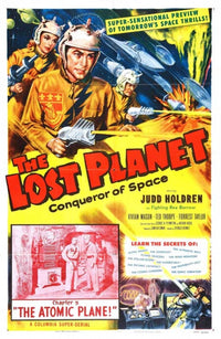 The Lost Planet Movie Poster showcasing vibrant imagery and adventure theme.