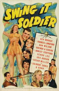 Swing It Soldier Movie Poster Print showcasing classic film art.