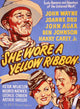 She Wore a Yellow Ribbon Movie Poster Print showcasing classic Western cinema.