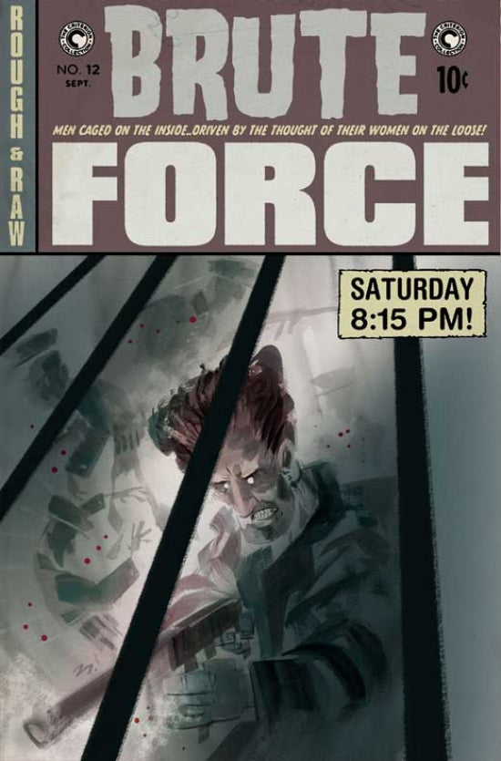 Brute Force Movie Poster Print showcasing iconic film artwork
