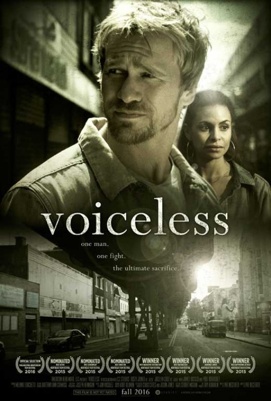Voiceless Movie Poster Print showcasing striking cinematic art.