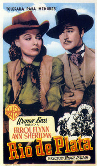 Silver River Movie Poster Print showcasing classic cinema art.