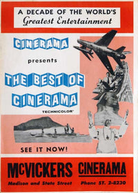Best of Cinerama Movie Poster Print showcasing classic cinema.