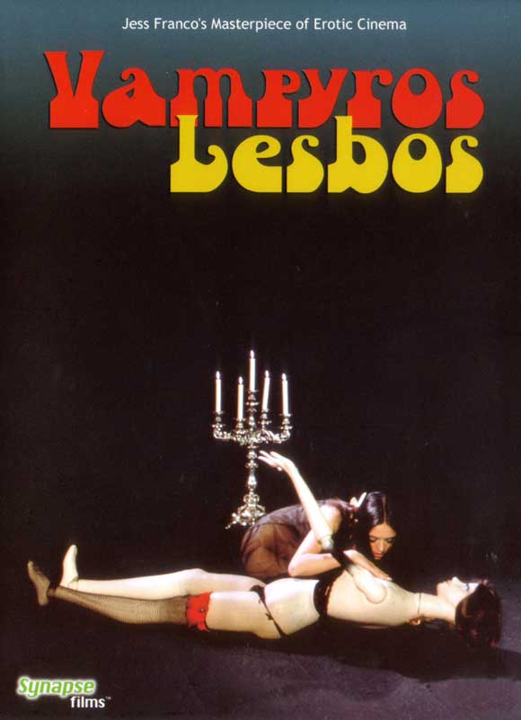 Vampyros Lesbos Movie Poster Print showcasing classic horror film artwork.