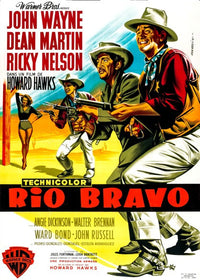 Rio Bravo Movie Poster Print (27x40) | Classic Western Art