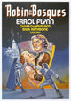 The Adventures of Robin Hood Movie Poster Print featuring classic film imagery.