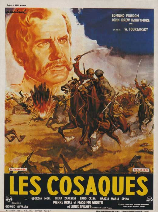 The Cossacks Movie Poster Print showcasing vibrant imagery.