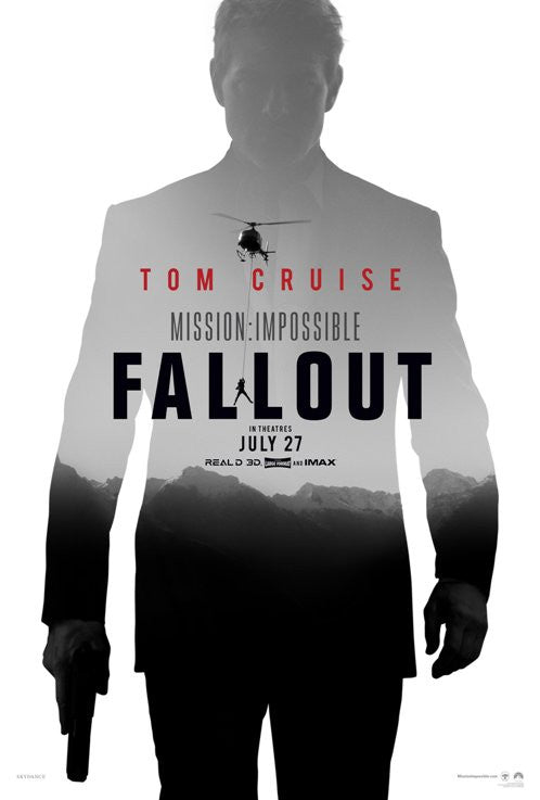 Mission: Impossible - Fallout Movie Poster Print 27x40