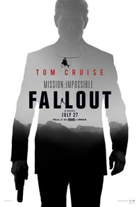 Mission: Impossible - Fallout Movie Poster Print 27x40