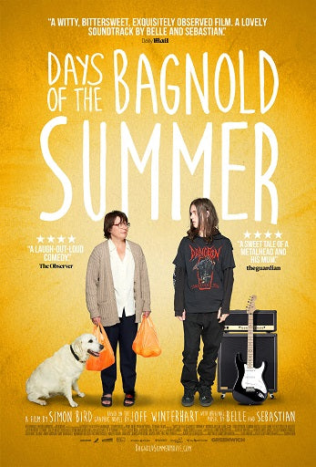 Days of Bagnold Summer Movie Poster Print showcasing vibrant artwork.