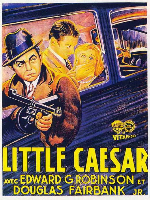 Little Caesar Movie Poster Print in 11x17 size, showcasing classic film art.
