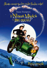 Nanny McPhee and the Big Bang Movie Poster Print showcasing whimsical character design.