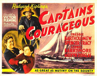Captains Courageous Movie Poster Print showcasing classic film adventure.
