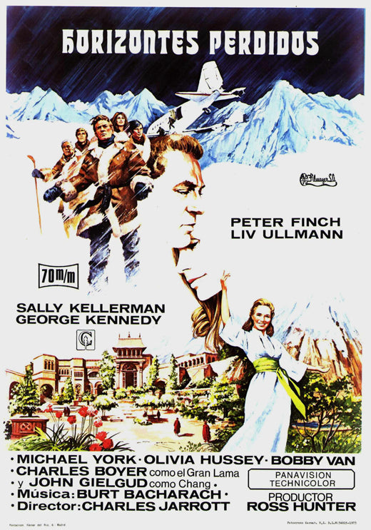 Lost Horizon Movie Poster Print featuring vibrant imagery.