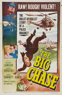 The Big Chase Movie Poster Print showcasing vibrant colors and exciting design.