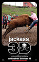 Jackass 3-D Movie Poster Print showcasing wild antics and humor