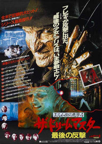 A Nightmare on Elm Street Movie Poster Print showcasing iconic horror imagery.