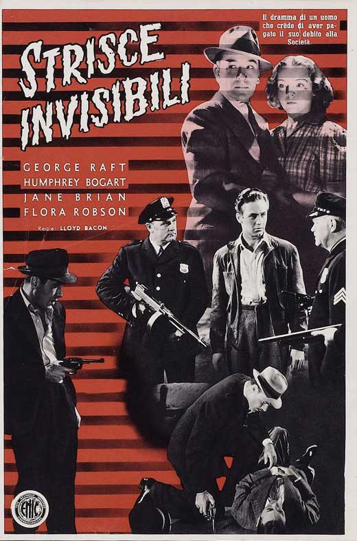 Invisible Stripes Movie Poster Print showcasing classic cinema artwork.
