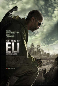 The Book of Eli Movie Poster Print showcasing a post-apocalyptic theme.