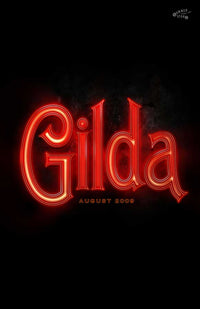 Gilda Movie Poster Print showcasing classic cinema allure.