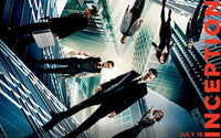 Inception Movie Poster Print showcasing vibrant colors and intricate designs.