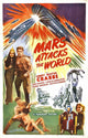 Mars Attacks the World Movie Poster Print showcasing alien invasion art
