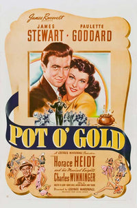Pot o' Gold Movie Poster Print featuring whimsical design.