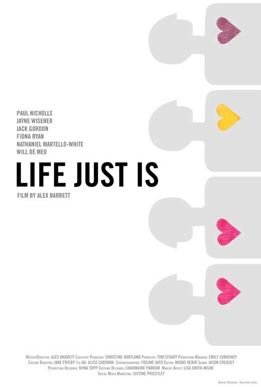 Life Just Is Movie Poster Print showcasing vibrant colors and captivating imagery.