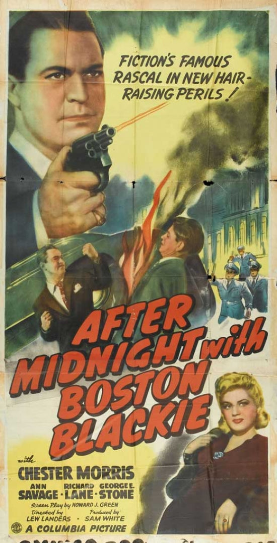After Midnight with Boston Blackie Movie Poster Print