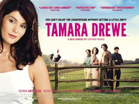 Tamara Drewe Movie Poster Print featuring vibrant colors and engaging design.