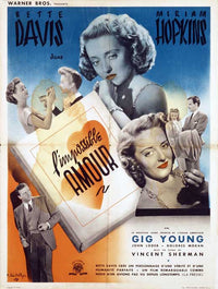 Old Acquaintance Movie Poster Print showcasing classic film art.
