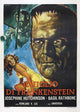 Son of Frankenstein Movie Poster Print artwork featuring classic horror themes.