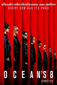 Ocean's 8 Movie Poster Print - 27x40 | Posterazzi