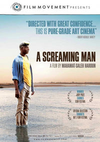 A Screaming Man Movie Poster Print showcasing dramatic imagery.