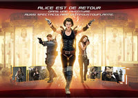 Resident Evil Afterlife Movie Poster Print, showcasing thrilling action.